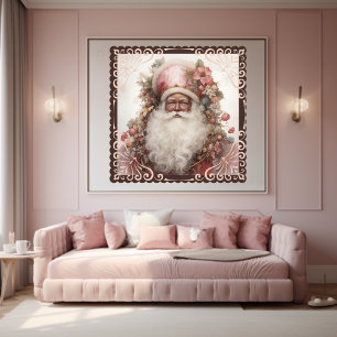 Faces of Santa: African American Santa (12) Poster