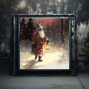 Faces of Santa: African American Santa (9) Poster