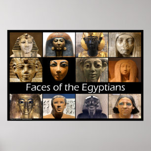Faces of the Egyptians Poster