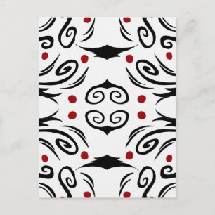 Faces Postcard