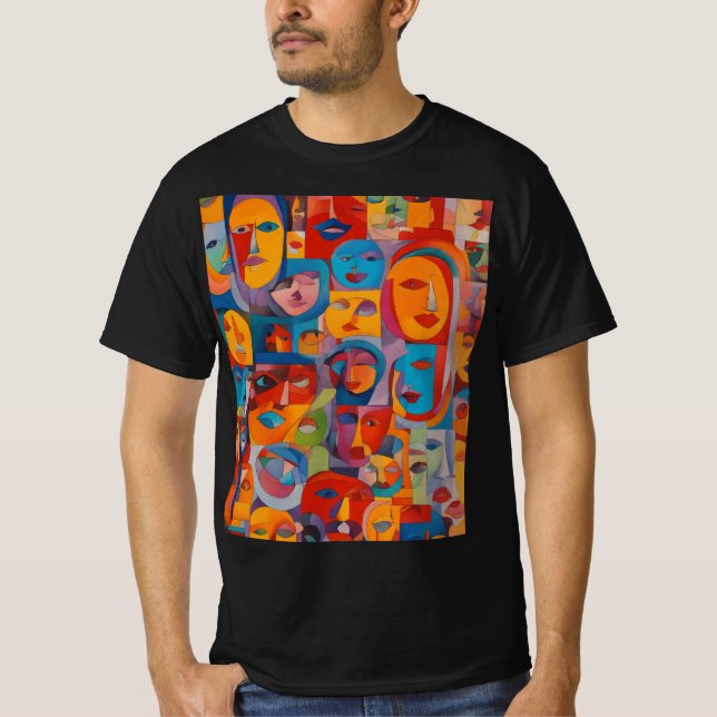 Faces T-Shirt (Front)