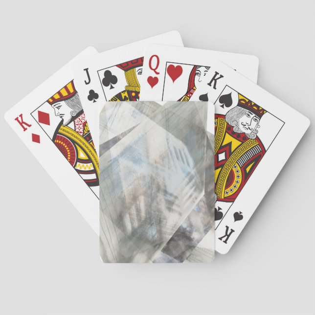 Faceted Illusion IV Playing Cards (Back)