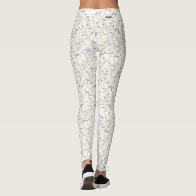 Facets Design Leggings (Back)