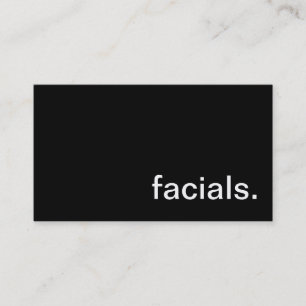 Facial Business Card