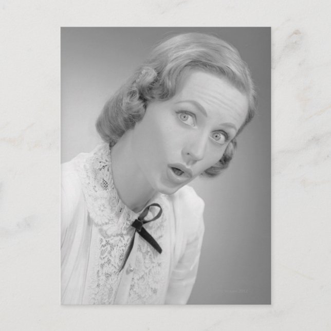 Facial Expressions Postcard (Front)