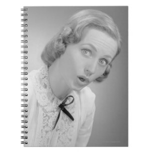 Facial Expressions Spiral Notebook