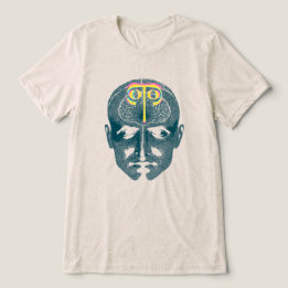 Facial imprint Tri-Blend shirt