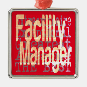 Facility Manager Extraordinaire Metal Tree Decoration