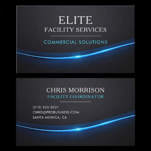 Facility Services Business Card