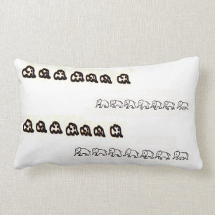 Facing Images Lumbar Cushion