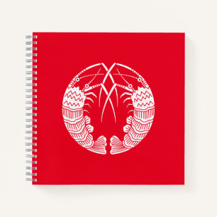 Facing spiny lobsters notebook