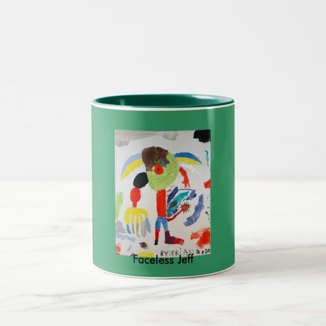 Facless Jeff Mug (Center)