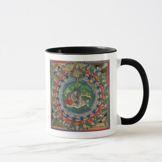 Facsimile copy of Genesis 2:22 God created Eve, fr Mug (Right)