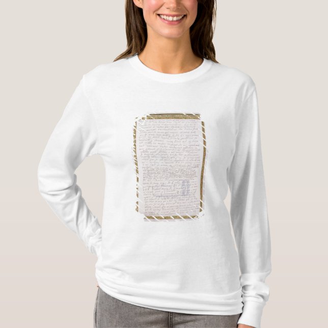 Facsimile of a letter from Elizabeth I to Francois T-Shirt (Front)