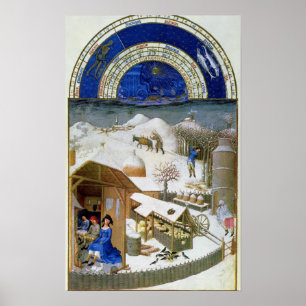 Facsimile of February Poster