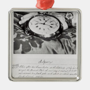 Facsimile of the Pocket Chronometer Metal Tree Decoration