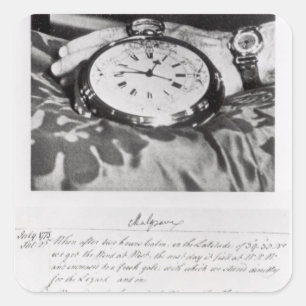 Facsimile of the Pocket Chronometer Square Sticker
