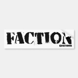 FACTION VA BUMPER STICKER