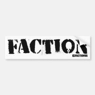 FACTION VA BUMPER STICKER