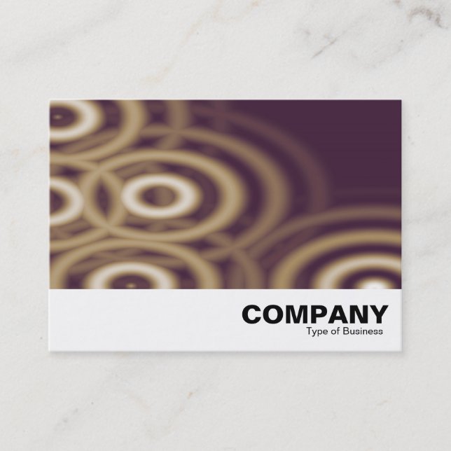 Factor "O" Abstract Business Card (Front)