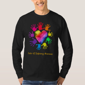 Factor Xi Deficiency Awareness Hands T-Shirt