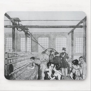 Factory Children, or Love conquerd fear Mouse Pad