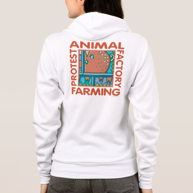 Factory Farming Hoodie (Back)