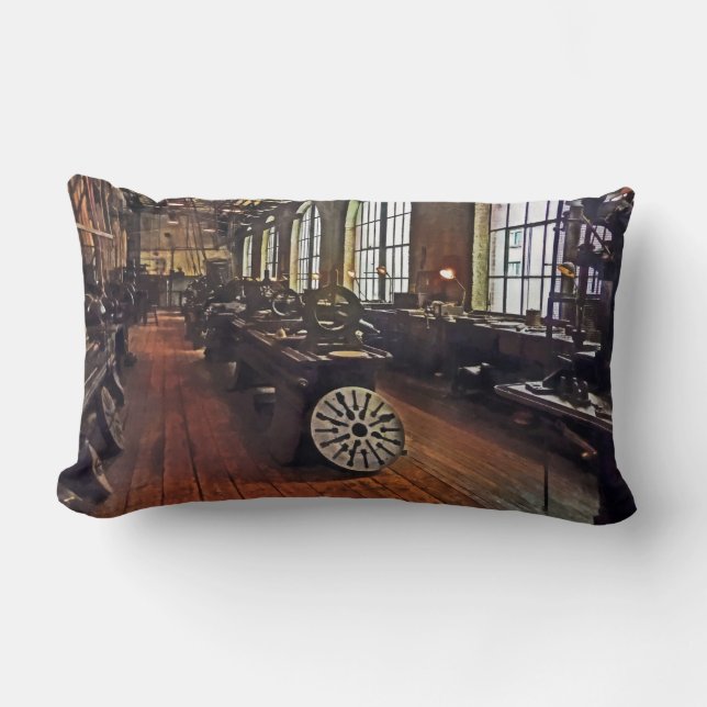 Factory Machine Shop Lumbar Cushion (Front)