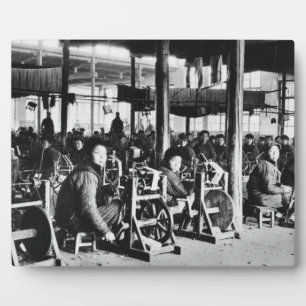 Factory run by Chinese near Chihsien, c.1930 (b/w Plaque