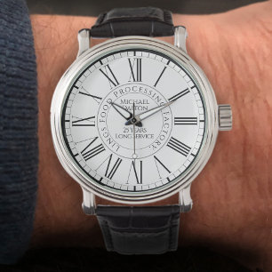 Factory Worker Long Service Award Watch