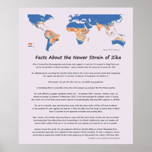 Facts About Zika Poster by RoseWrites