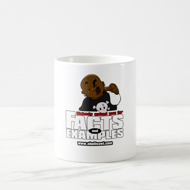 Facts and Examples Coffee Mug (Center)