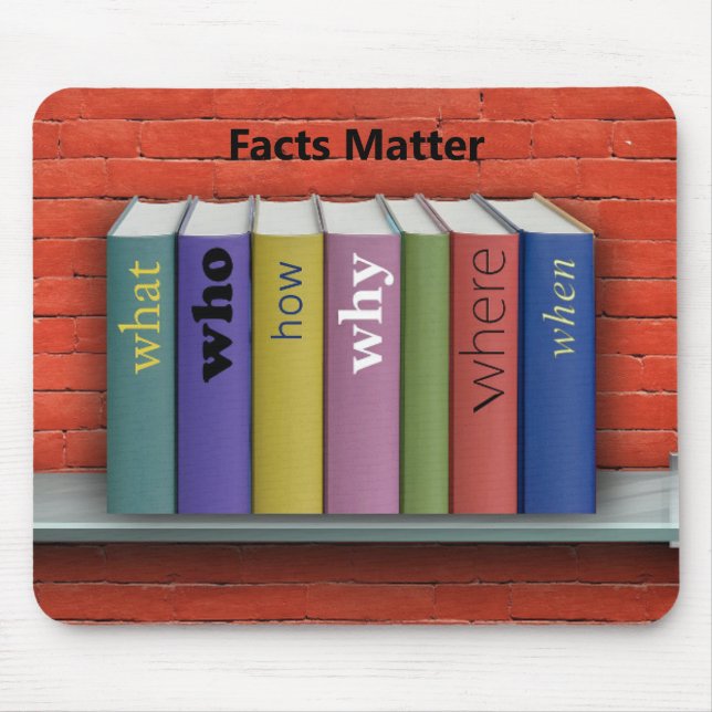 Facts Matter Mouse Pad (Front)