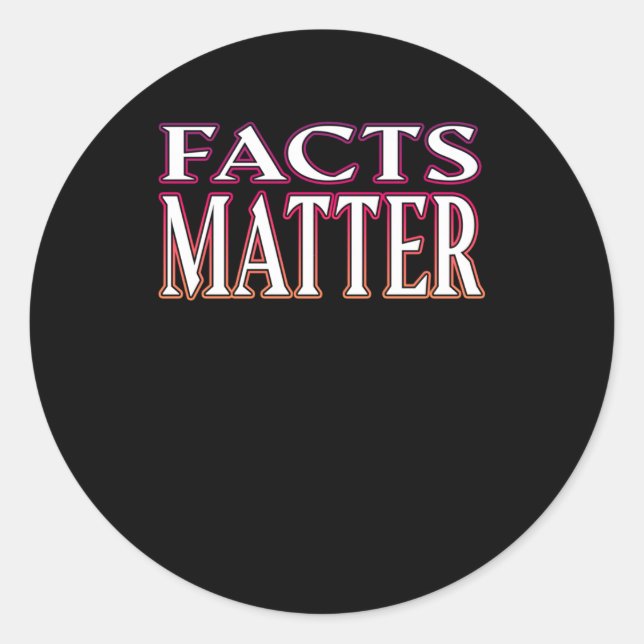 Facts Sticker  (Front)