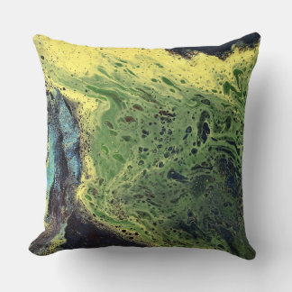 Fade Away 1 Abstract Pillow