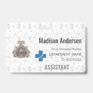 Fade-Resistant PVC Badge – Employee.Event.Horizont ID Badge