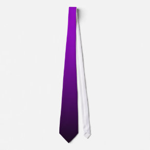 Fade Tie - Purple to Black
