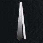 Fade Tie - White to Midnight<br><div class="desc">This attractive tie subtly changes from white to grey and then gently fades to black.</div>