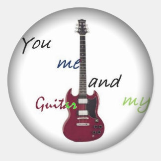 Fade to Black Round Stickers - Customised