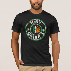 Faded '100% Grade A Irish' Shirt