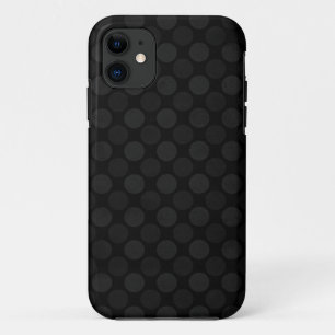 Faded black circles pattern green Case-Mate iPhone case