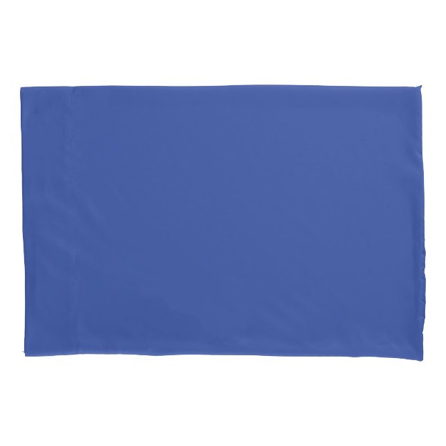 Faded Blue,Grey Blue,Hoki, Pillowcase (Front)