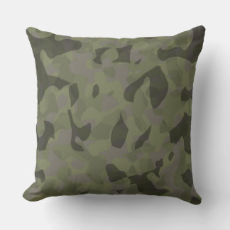 Faded Camo abstract Cushion