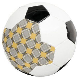 Faded Circle Grid by Kenneth Yoncich Soccer Ball