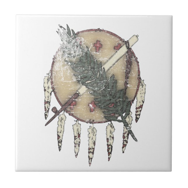 Faded Dreamcatcher Tile (Front)