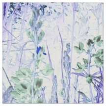 Faded Flowers Fabric