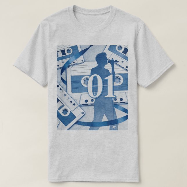 Faded Frequencies T-Shirt (Design Front)