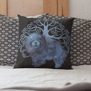 FADED GENES  Chow Tree of Life  Cushion