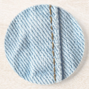 Faded Jeans Pant Leg Coaster