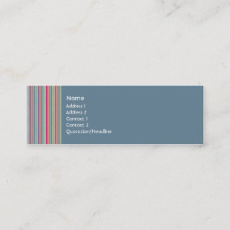 Faded Jeans Profile Card